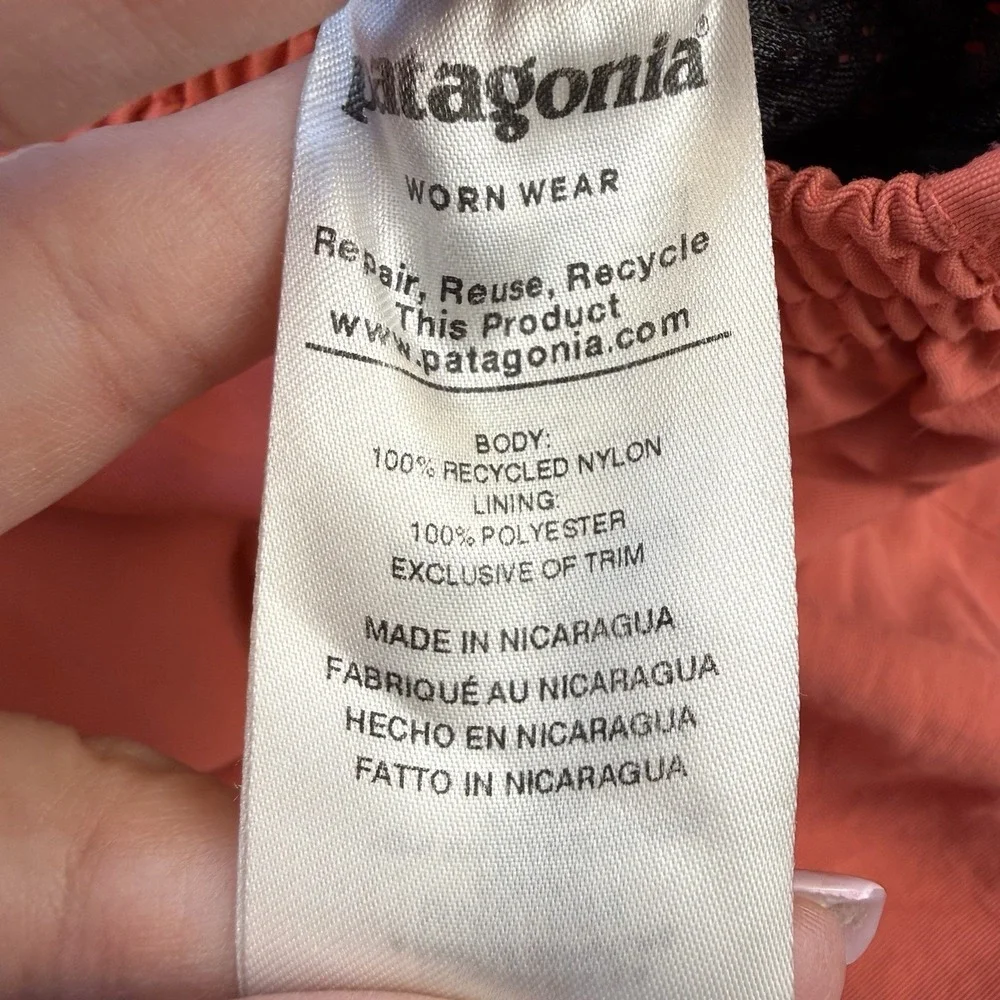 Patagonia‎ Shorts Mens S Baggies Orange 5